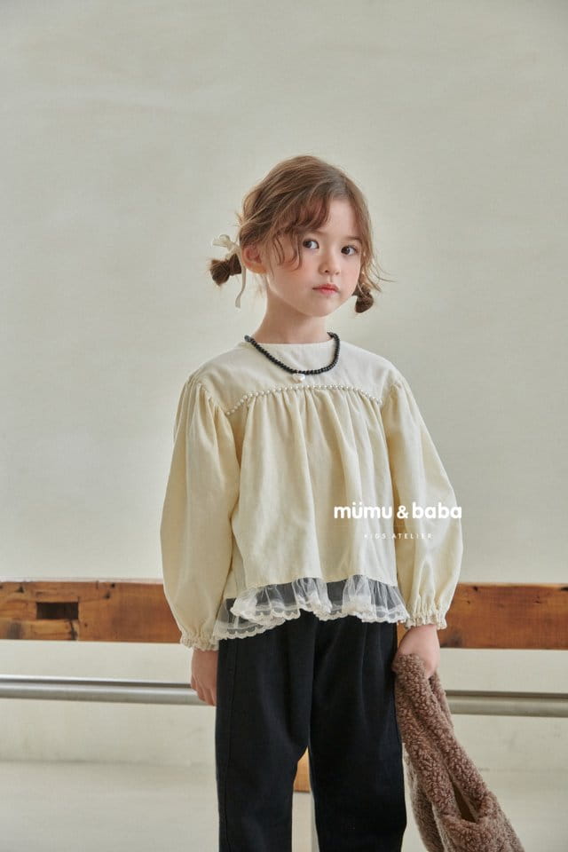 Mumunbaba - Korean Children Fashion - #childofig - Hepburn Blouse - 3