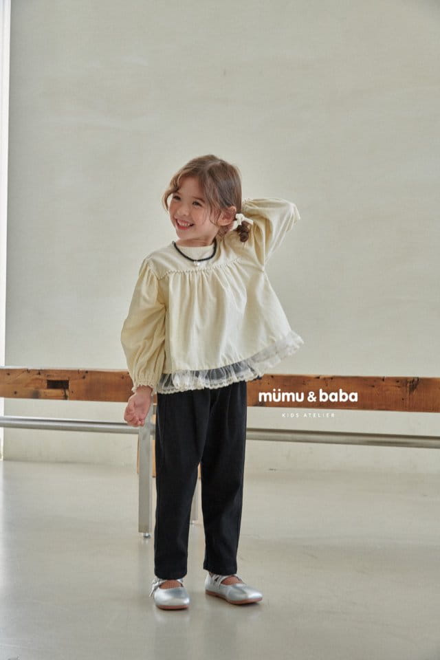 Mumunbaba - Korean Children Fashion - #childofig - Hepburn Blouse - 4