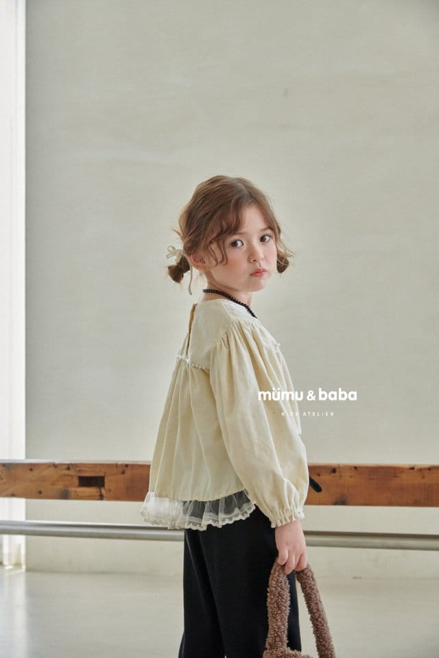 Mumunbaba - Korean Children Fashion - #designkidswear - Hepburn Blouse - 6