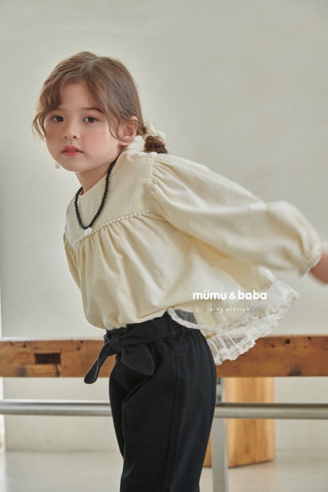 Mumunbaba - Korean Children Fashion - #fashionkids - Hepburn Blouse - 8