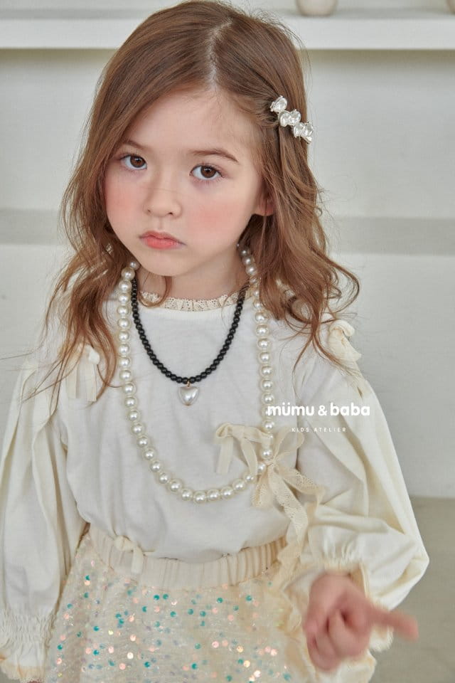 Mumunbaba - Korean Children Fashion - #fashionkids - Hepburn Tee - 3