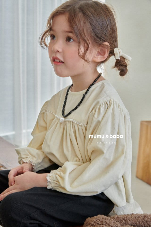 Mumunbaba - Korean Children Fashion - #kidsshorts - Hepburn Blouse - 9