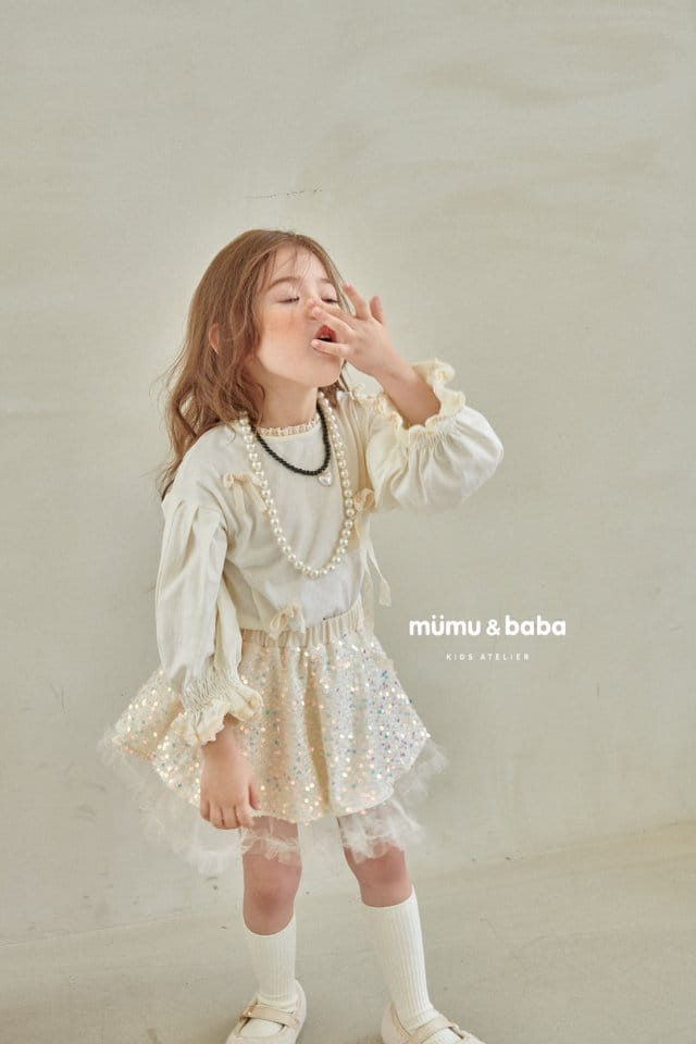 Mumunbaba - Korean Children Fashion - #fashionkids - Hepburn Tee - 4