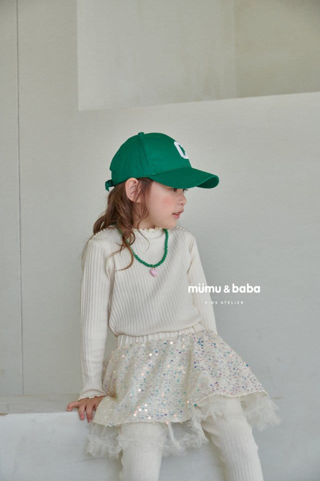 Mumunbaba - Korean Children Fashion - #kidzfashiontrend - Camly Pearl Tee - 5