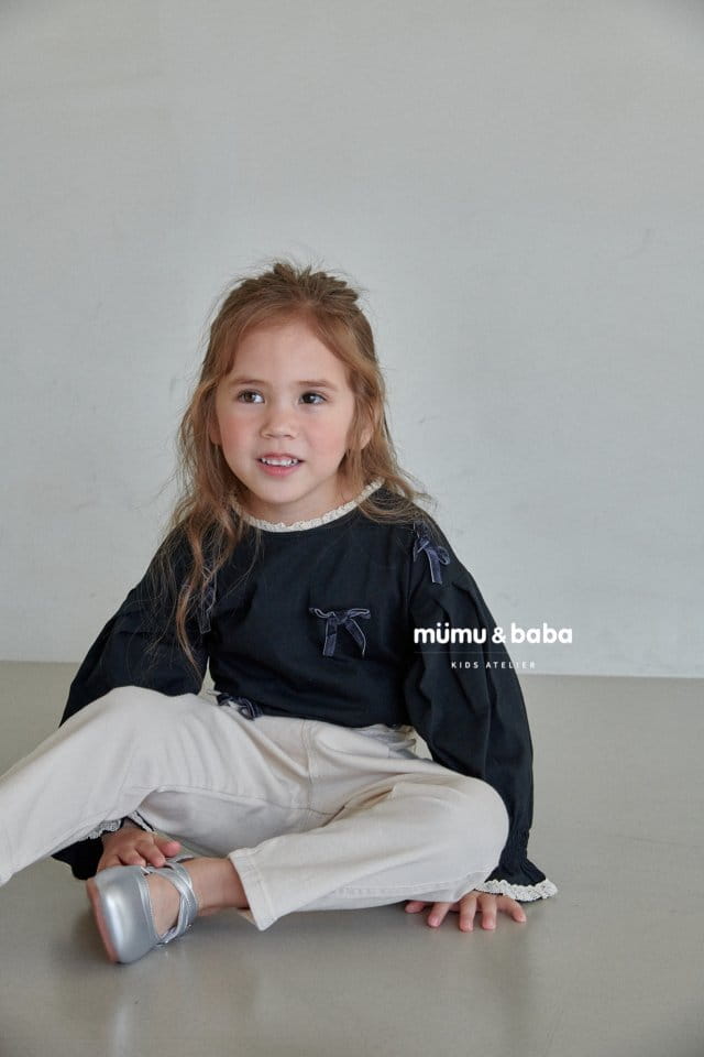 Mumunbaba - Korean Children Fashion - #magicofchildhood - Hepburn Tee - 9