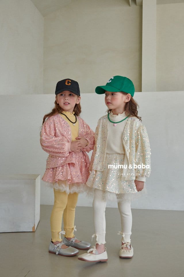 Mumunbaba - Korean Children Fashion - #magicofchildhood - Camly Pearl Tee - 8