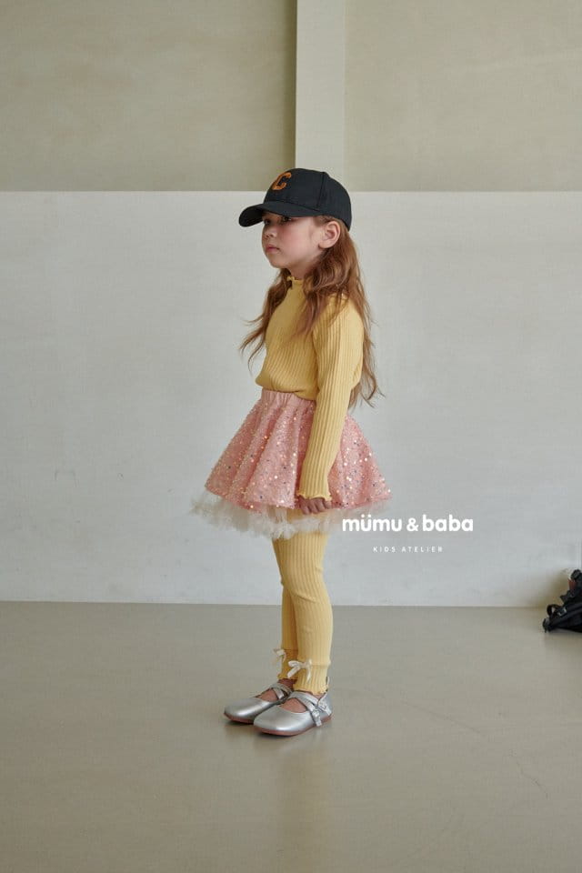 Mumunbaba - Korean Children Fashion - #minifashionista - Camly Pearl Tee - 9