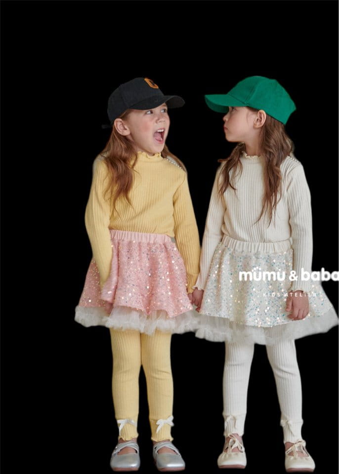 Mumunbaba - Korean Children Fashion - #todddlerfashion - Ribbon Leggings