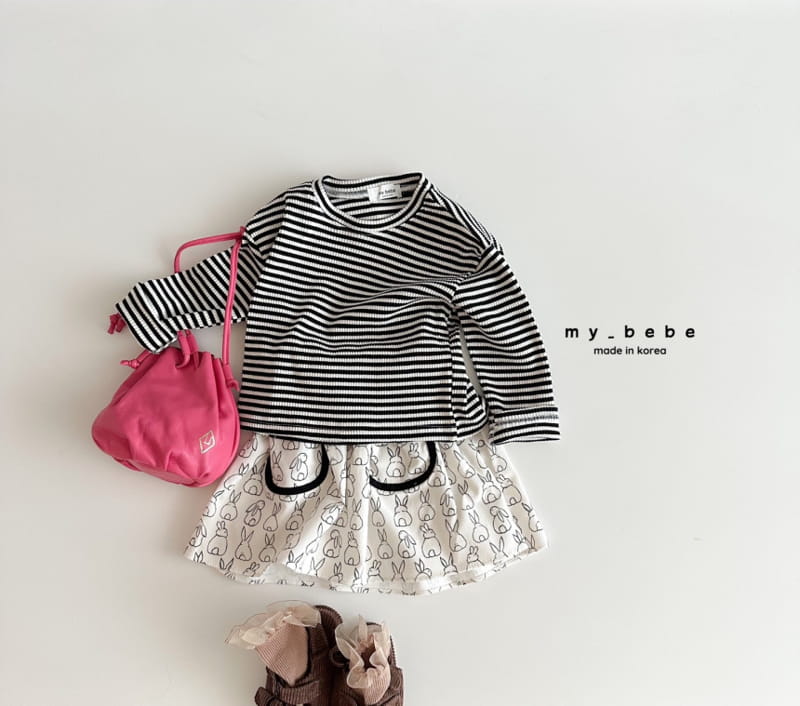 My Bebe - Korean Children Fashion - #childrensboutique - Pocket Skirt - 6