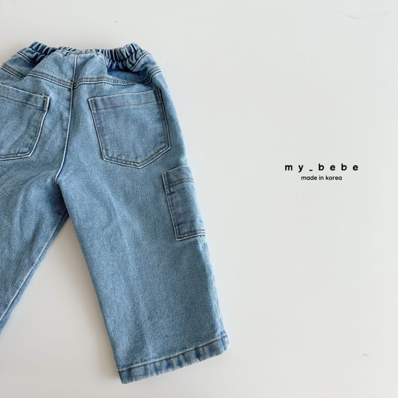 My Bebe - Korean Children Fashion - #fashionkids - Pocket Jeans - 10