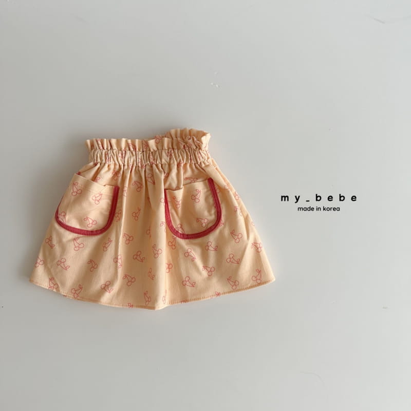 My Bebe - Korean Children Fashion - #kidsstore - Pocket Skirt - 11