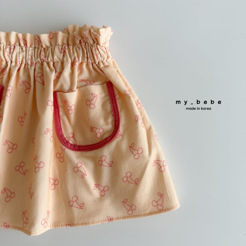 My Bebe - Korean Children Fashion - #kidzfashiontrend - Pocket Skirt - 12