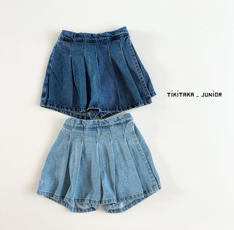 My Bebe - Korean Junior Fashion - #childrensboutique - Junior Denim Skirt Pants