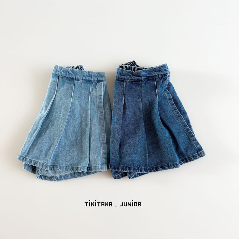 My Bebe - Korean Junior Fashion - #discoveringself - Junior Denim Skirt Pants - 4