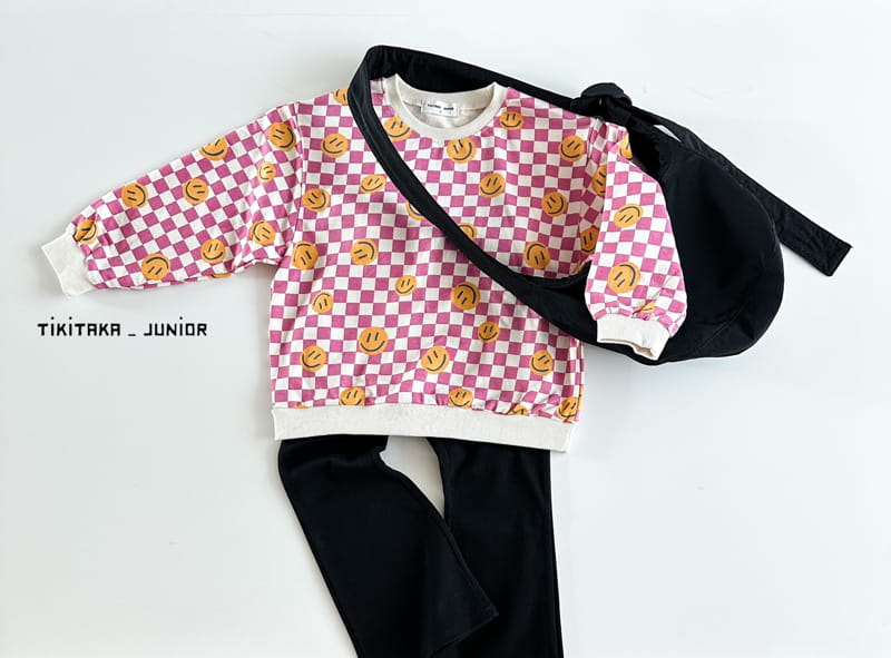 My Bebe - Korean Junior Fashion - #kidsshorts - Junior Smile Sweatshirt - 9