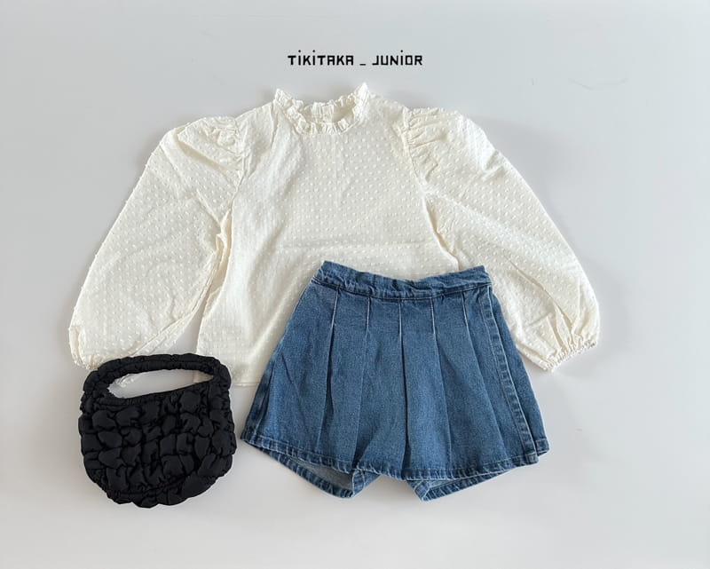 My Bebe - Korean Junior Fashion - #littlefashionista - Junior Denim Skirt Pants - 9