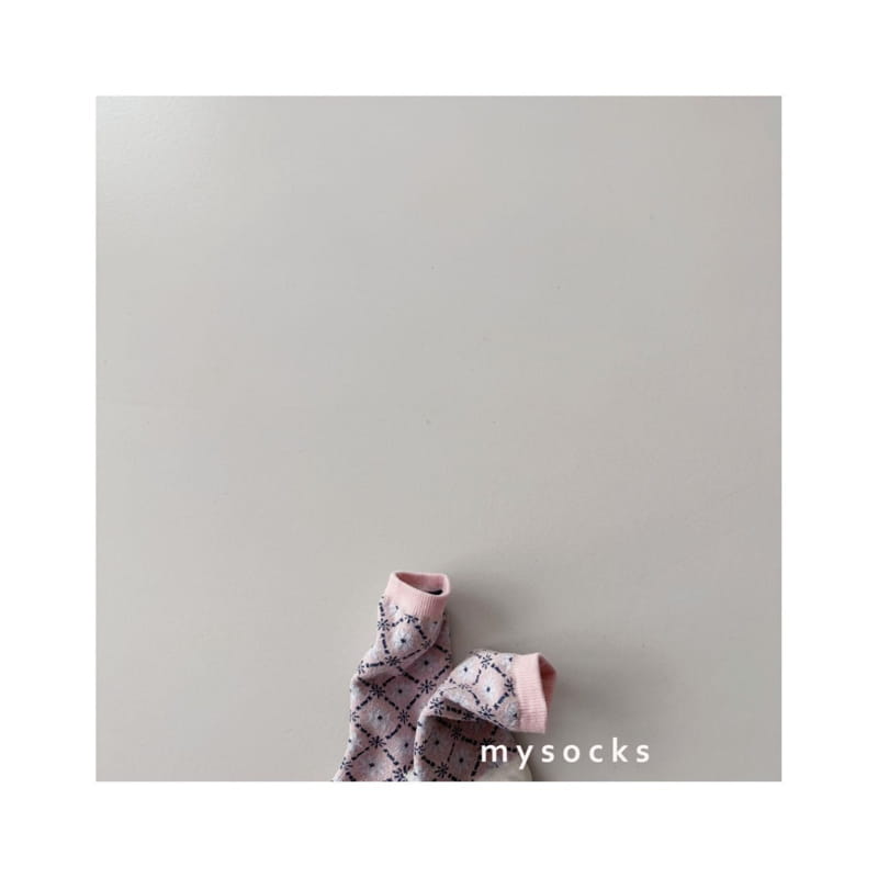 My Socks - Korean Children Fashion - #fashionkids - Cherry Tree Socks Set - 5