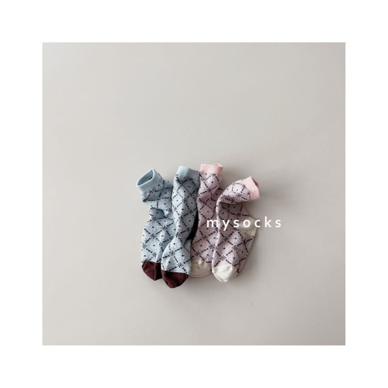 My Socks - Korean Children Fashion - #kidsstore - Cherry Tree Socks Set - 7