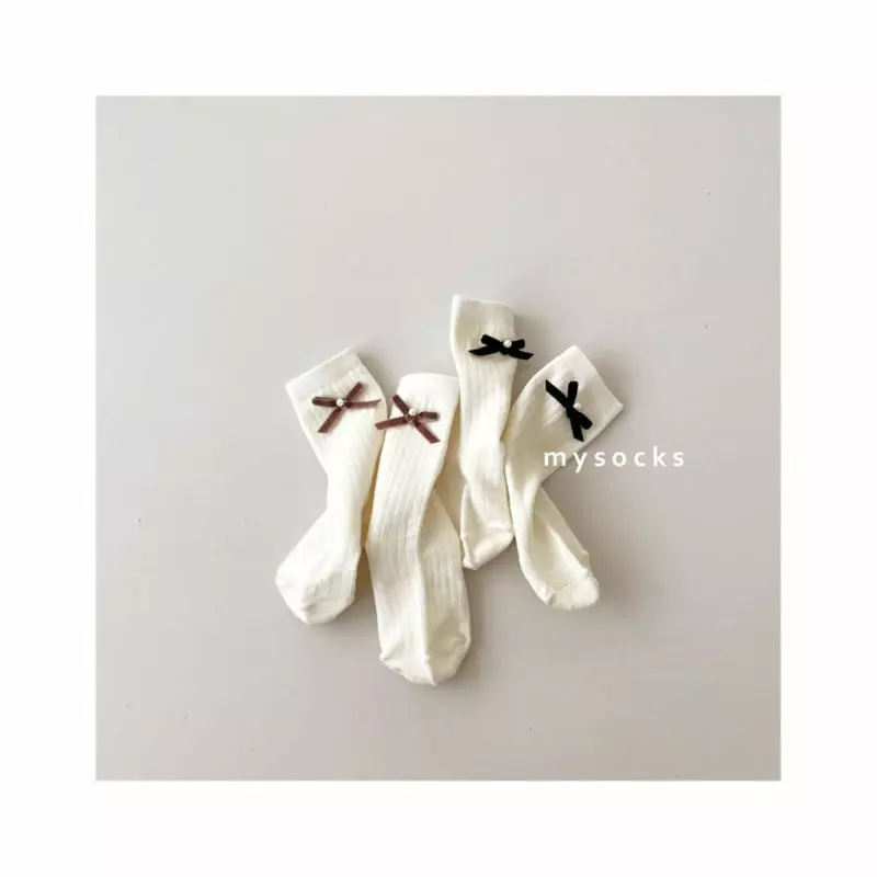 My Socks - Korean Children Fashion - #littlefashionista - Ang Butter Socks Set - 5