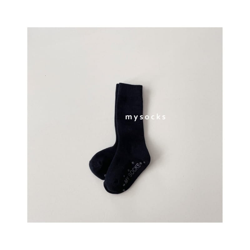 My Socks - Korean Children Fashion - #littlefashionista - Plain Bread Socks Set - 4