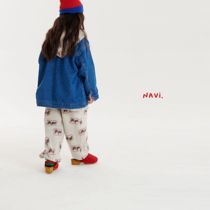 Navi - Korean Children Fashion - #childofig - Nana Denim Jacket - 8