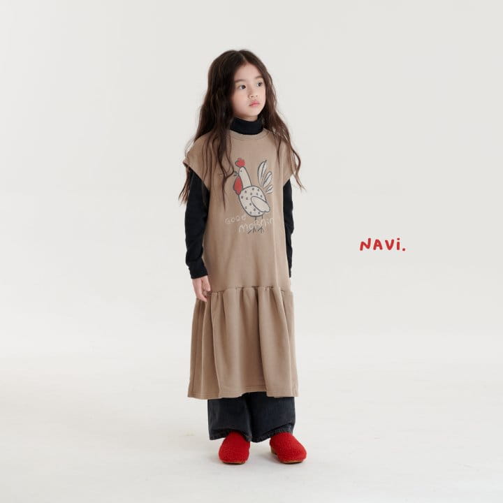 Navi - Korean Children Fashion - #childrensboutique - Ggoggo One-piece - 3