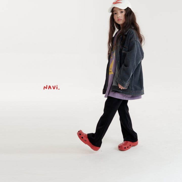 Navi - Korean Children Fashion - #designkidswear - Nana Denim Jacket - 10