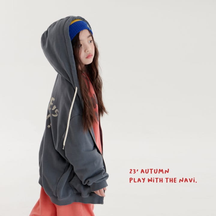 Navi - Korean Children Fashion - #designkidswear - Willy Hoody Zip-up - 10