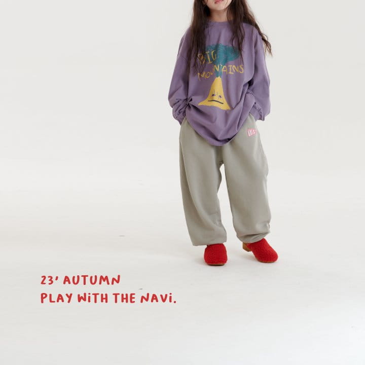 Navi - Korean Children Fashion - #fashionkids - Plag Pants - 4