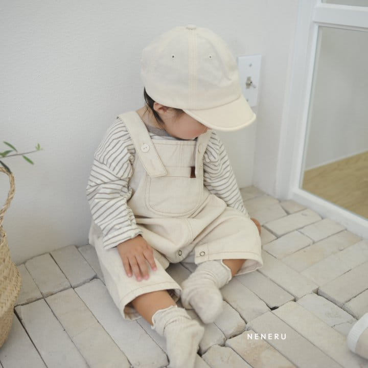 Neneru - Korean Baby Fashion - #babyfashion - Tom Tom Bebe Dungarees - 3