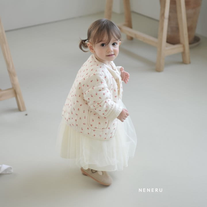 Neneru - Korean Baby Fashion - #babyfashion - Bebe Red Cherry Jacket