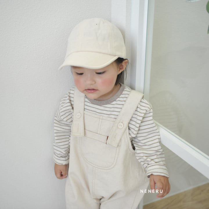 Neneru - Korean Baby Fashion - #babylifestyle - Tom Tom Bebe Dungarees - 6