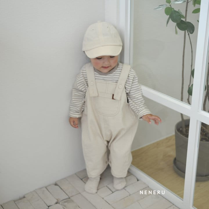 Neneru - Korean Baby Fashion - #babyoninstagram - Tom Tom Bebe Dungarees - 7