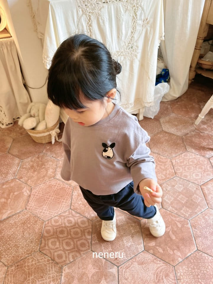 Neneru - Korean Baby Fashion - #babyootd - Bebe Bow Tee - 5