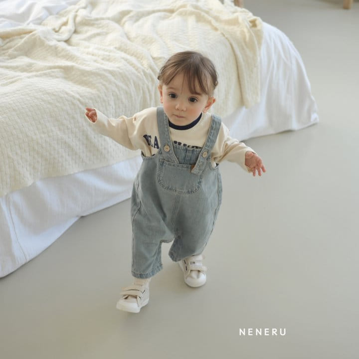 Neneru - Korean Baby Fashion - #babyoutfit - Tom Tom Bebe Dungarees - 10