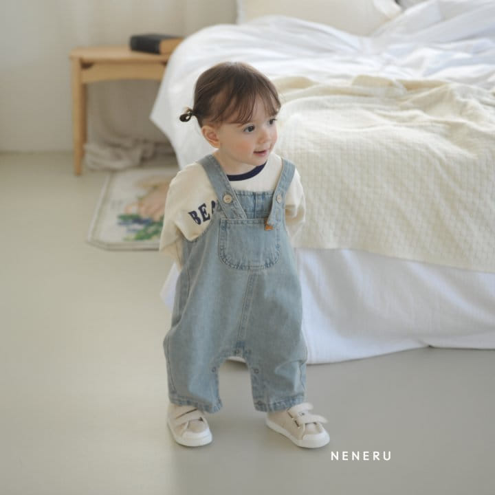 Neneru - Korean Baby Fashion - #onlinebabyboutique - Tom Tom Bebe Dungarees - 12