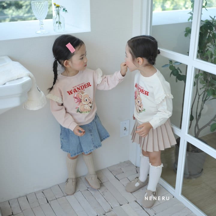 Neneru - Korean Children Fashion - #Kfashion4kids - White Rabbit Tee - 10