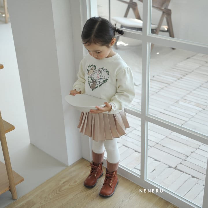 Neneru - Korean Children Fashion - #Kfashion4kids - Heart Rabbit Tee - 9