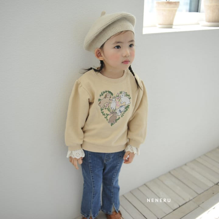 Neneru - Korean Children Fashion - #childofig - Heart Rabbit Tee