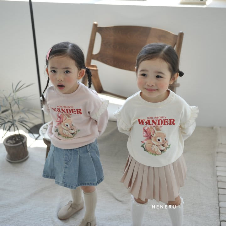 Neneru - Korean Children Fashion - #childrensboutique - White Rabbit Tee - 3