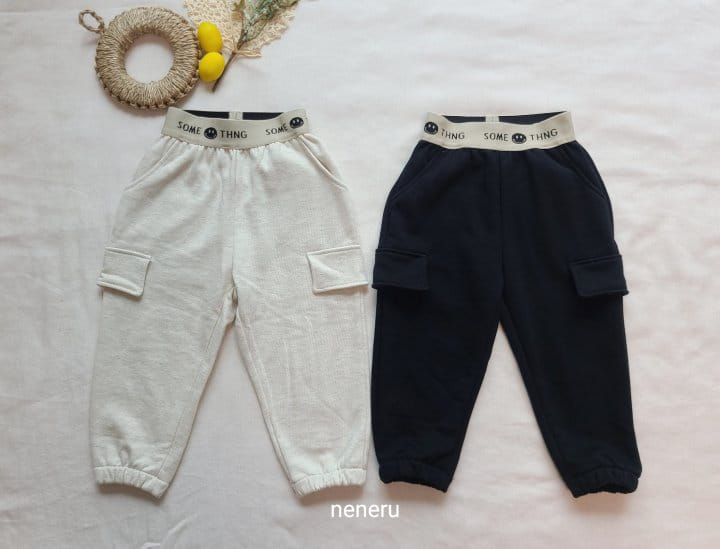 Neneru - Korean Children Fashion - #childrensboutique - Smile Banding Pants - 9