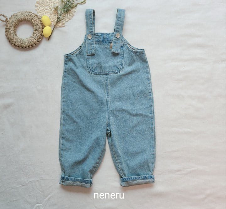 Neneru - Korean Children Fashion - #kidsstore - Tom Tom Denim Dungarees - 12