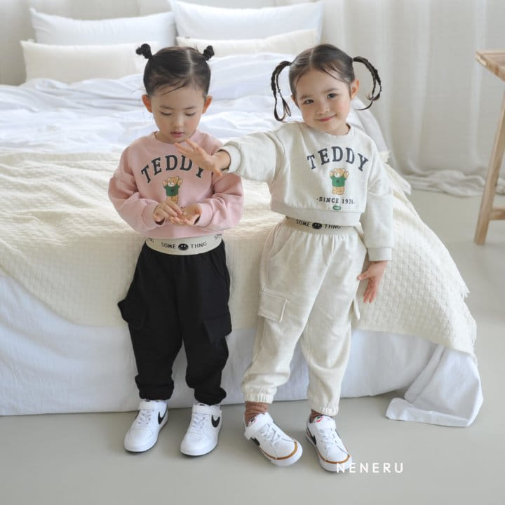 Neneru - Korean Children Fashion - #magicofchildhood - Smile Banding Pants - 2