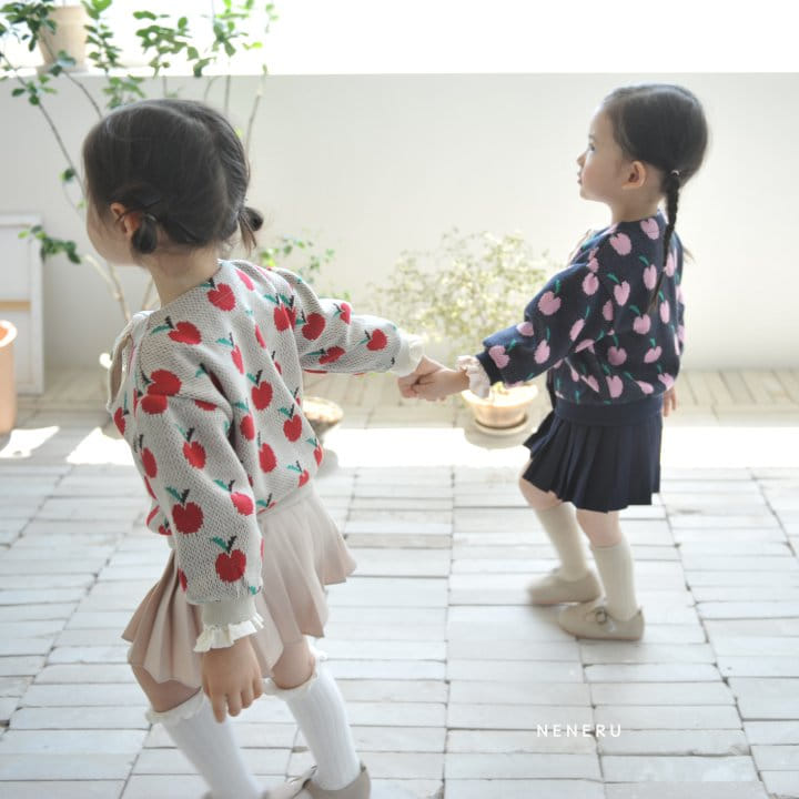 Neneru - Korean Children Fashion - #minifashionista - Apple Knit Carigan Kids - 7