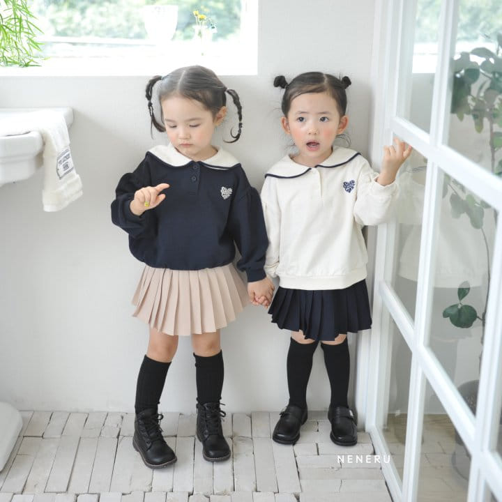 Neneru - Korean Children Fashion - #stylishchildhood - Band Wrinkle Skirt Leggings - 8