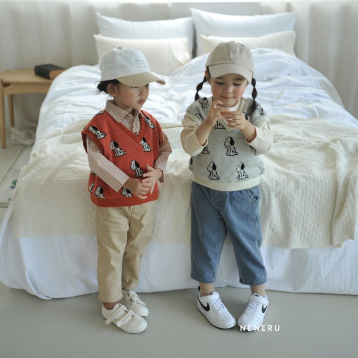 Neneru - Korean Children Fashion - #prettylittlegirls - Ragular Pants - 4