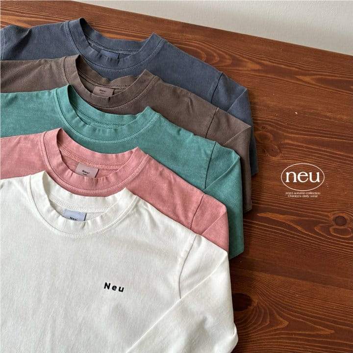 Neu - Korean Children Fashion - #childofig - Noi Pigment Tee - 2