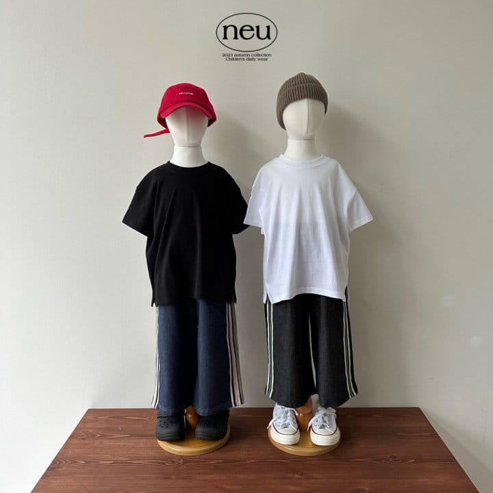 Neu - Korean Children Fashion - #designkidswear - Basic Tee - 9