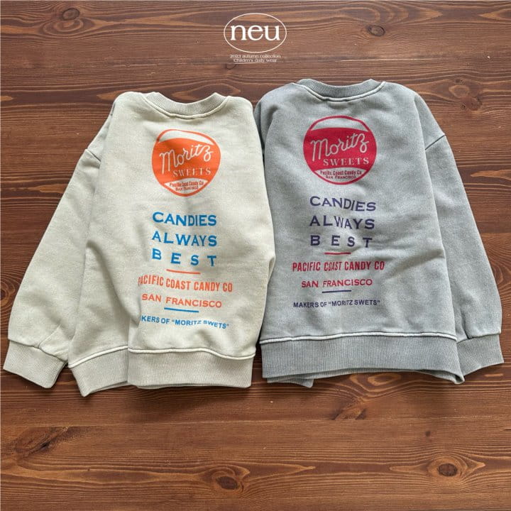 Neu - Korean Children Fashion - #designkidswear - Moriz Pigment Sweatshirt - 6