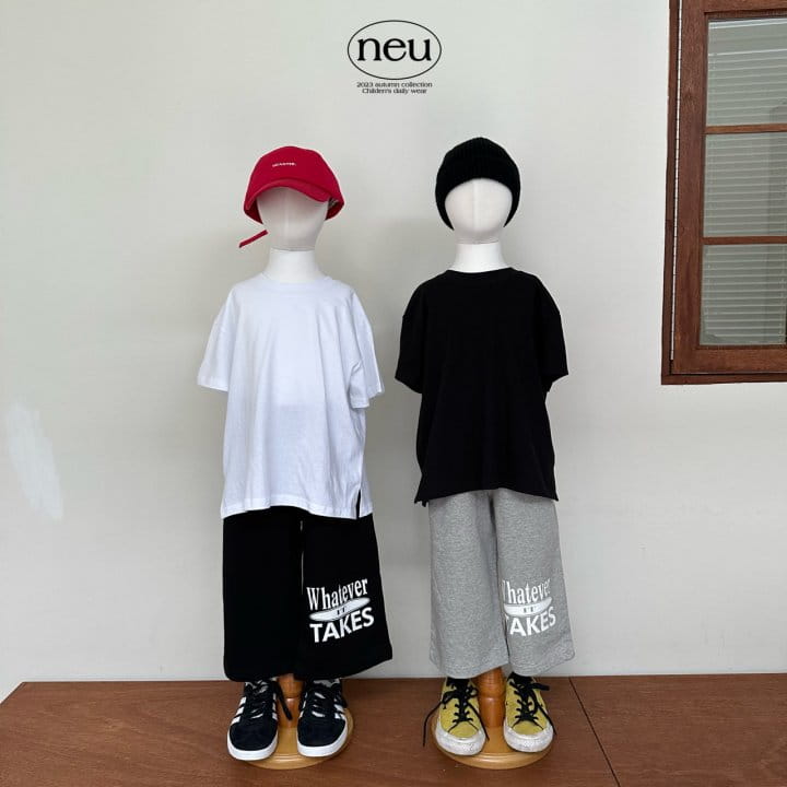 Neu - Korean Children Fashion - #discoveringself - Basic Tee - 10